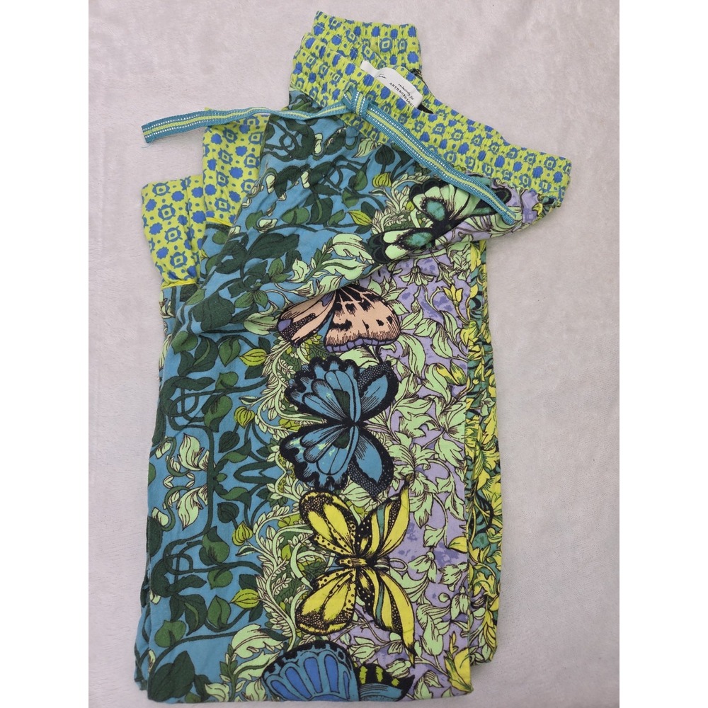 Anthropologie Alexandra Farmer Secret Garden Butterfly Pajama Pants Size Small - Picture 4 of 13